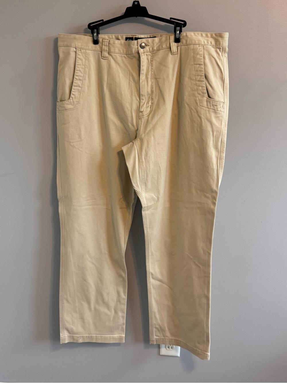 Mountain Khakis Teton Pants Men's 42x32 Relaxed Fit Khaki Stretch Chino